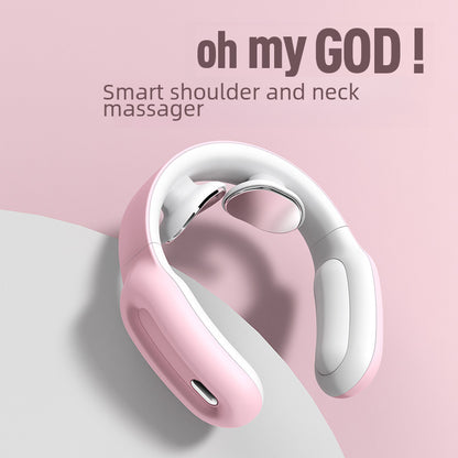 Smart Electric Neck and Shoulder Massager with Magnetic Therapy