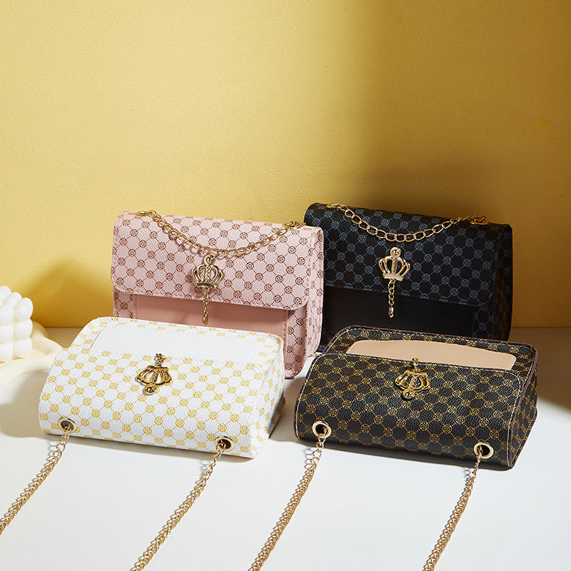 2024 New High-end Popular Shiling Bag Spring Women's All-match Niche Bags Shoulder Crossbody Clutch