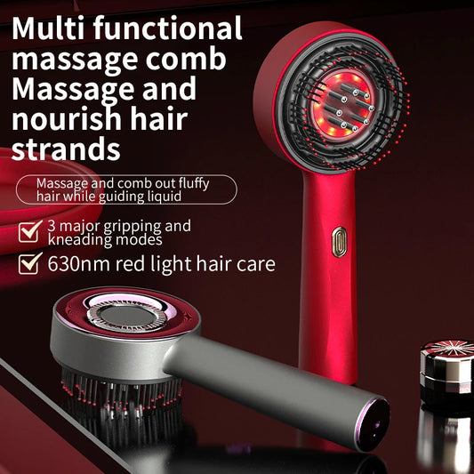 Electric Wireless Massager Scalp3 Hair Massaging Brush